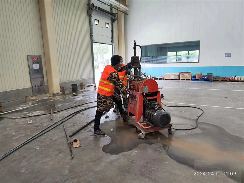 通州厂房地面下沉塌陷注浆加固施工